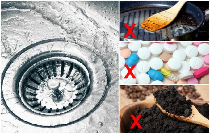  12 věcí, které byste nikdy neměli mýt ve dřezu nebo na záchod