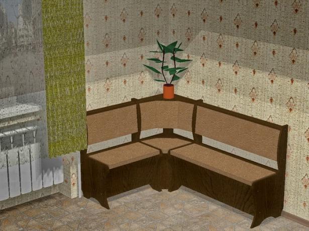 čalouněný kuchyňský nábytek