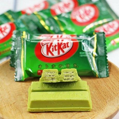 Že možná Green Kit Kat s jakou chutí? / Foto: wenzhousupermercados.com