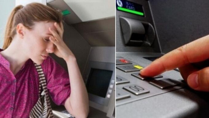 Jak vrátit kartu, v případě, že ATM „jedl“ ho a nakonec visel