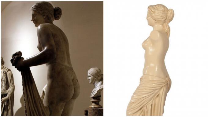 Aphrodite of Cnidus a Venuše de Milo: pop závist.