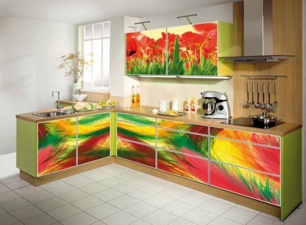 fototisk na kuchyňské fasády
