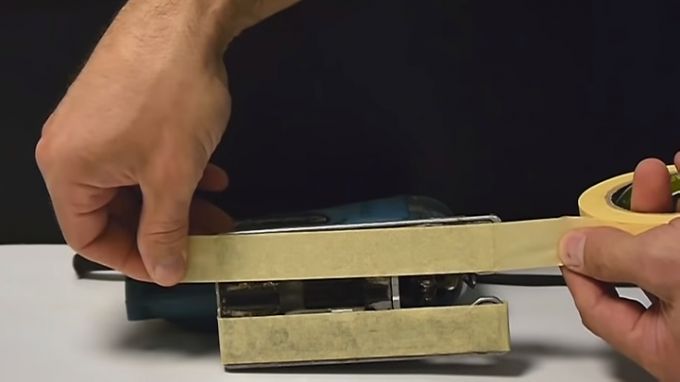 Maskovací pásky puzzle podešev chrání obrobek před poškozením 