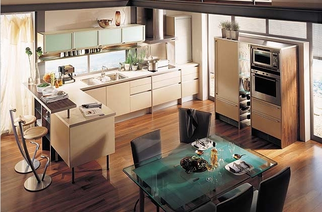 Interiéry kuchyně a jídelny jsou v dnešní době velmi módní.