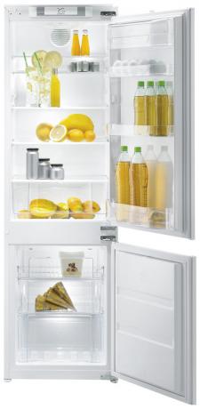 lednice zabudovaná do kuchyně