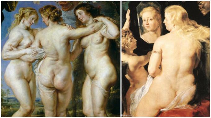 Rubens ženy kněží - standard moderní doby.