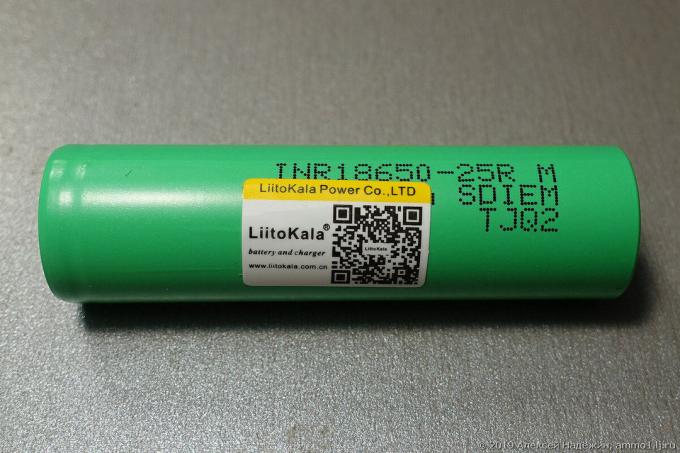 Vysoký proud baterie Liitokala INR1865025R 20A