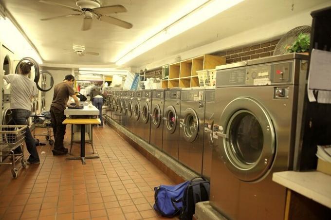 Prádelna - populární v USA.