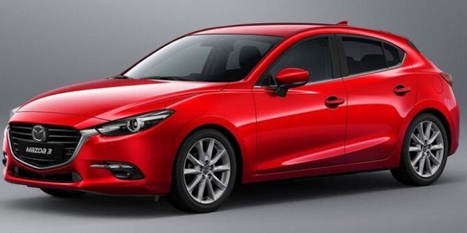 Subcompact Mazda 3 vynikající volbou pro muže.