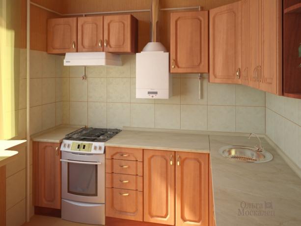 přestavba kuchyně v Brežněvce