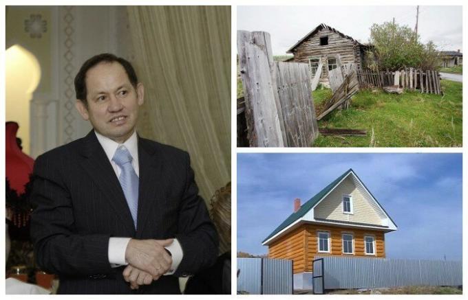 Kamil Khairullin plánuje postavit domov pro ty, kteří se dohodly na rozvoji své obce Sultanov (Čeljabinsk kraje).