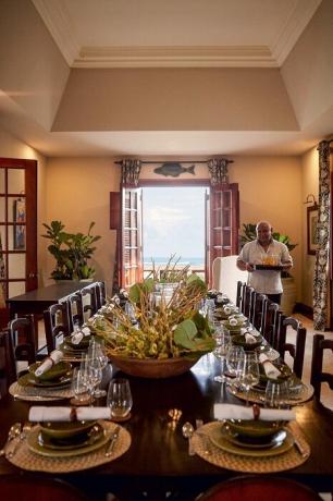 Velkolepý jídelna, která je vždy plná hostů. | Foto: Thiago Molinos (Tiago Molinos).