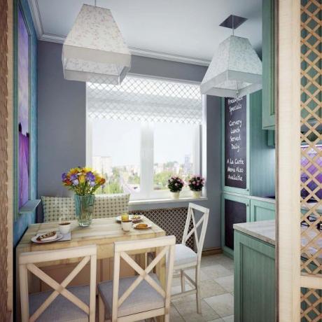 Kuchyňský interiér ve stylu Provence (42 fotografií): video návod, kutilský design, cena, fotografie