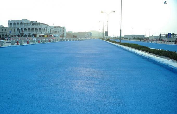Proč Katar orgány vyžadují natírání asfaltu v modré barvě