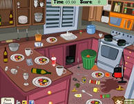 Stále z videohry pro děti „Vyčištění kuchyně“