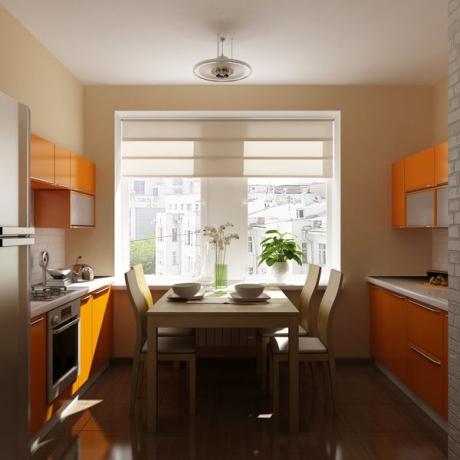Designové nápady pro malou kuchyň (38 fotografií)